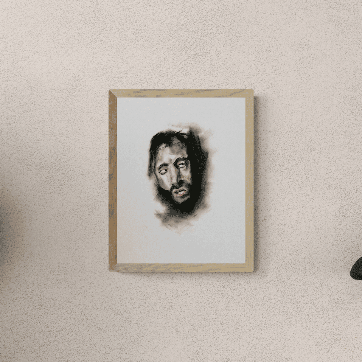 CICATRICI 02 WOODEN FRAMED POSTER