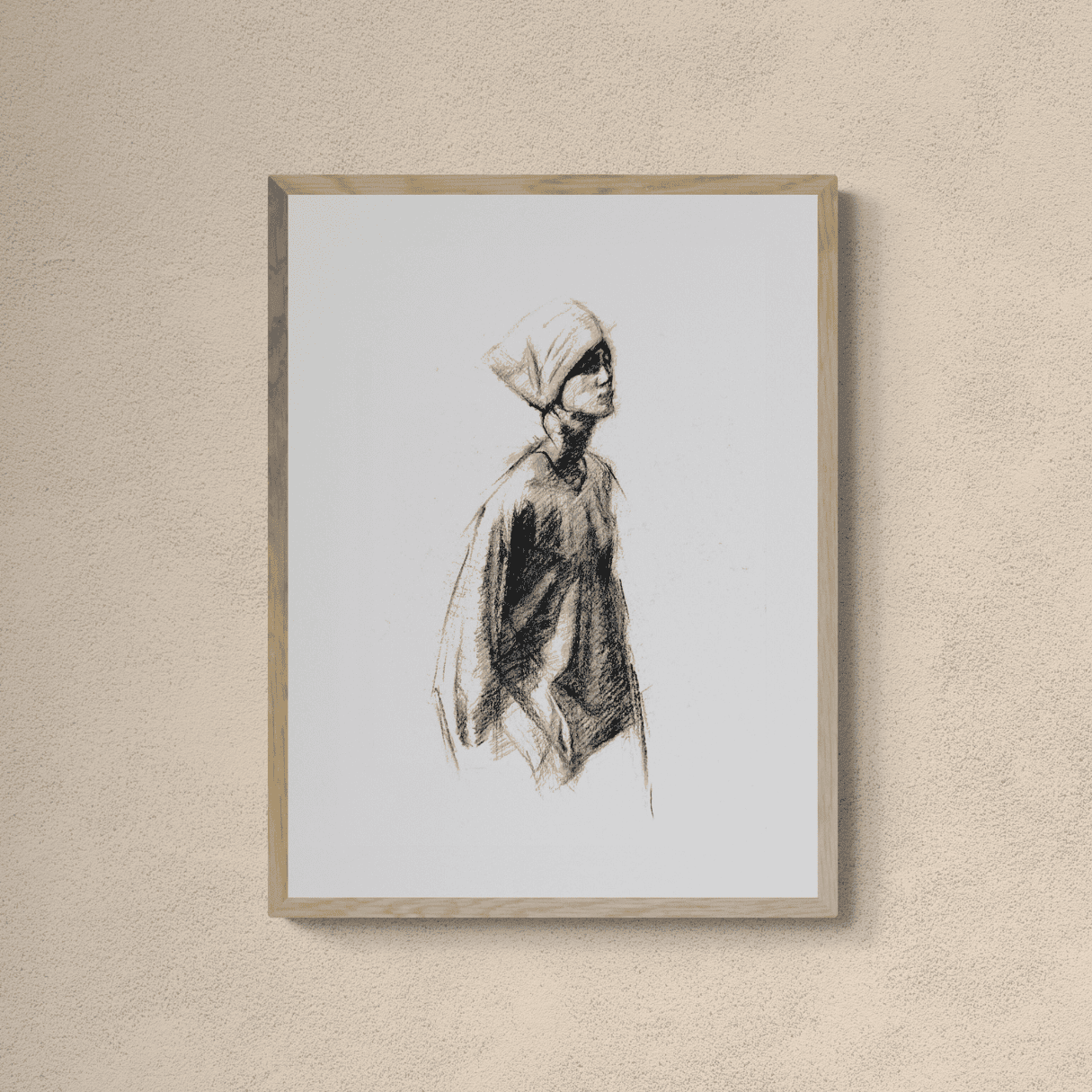 LA NONNA GIOVANE 05.1 WOODEN FRAMED POSTER