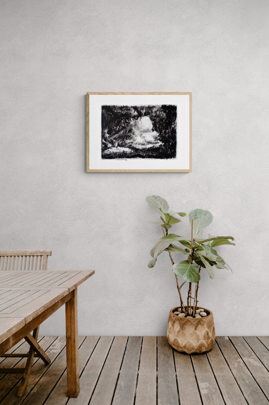 LA GOLA 01.1 WOODEN FRAMED POSTER